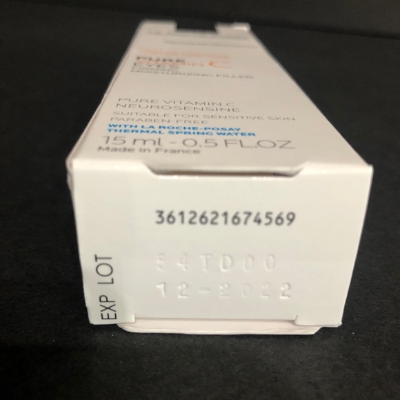 La Roche-Posay M54794 Vitamin C Moisturizer Eye Cream - 0.5oz. - Picture 2 of 3